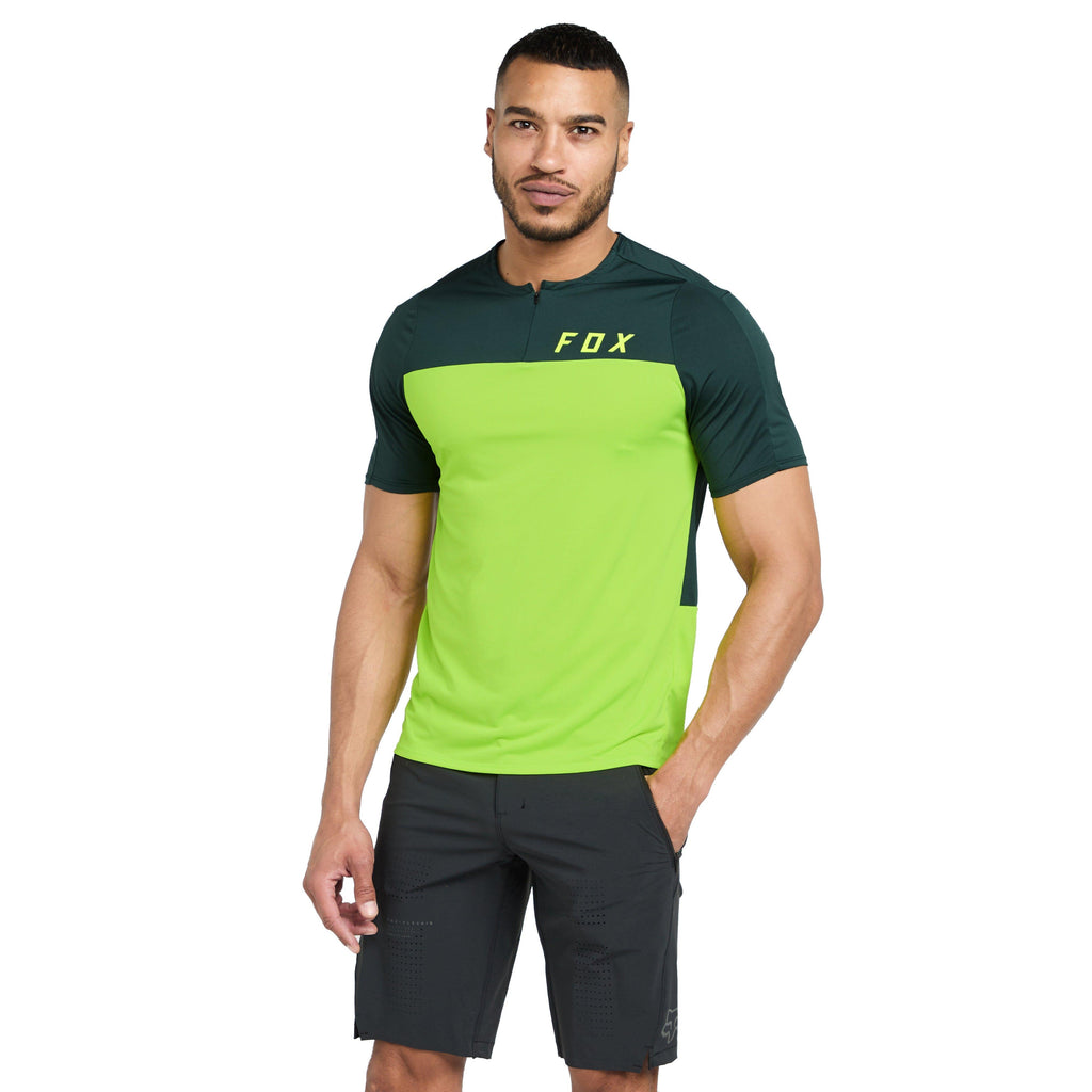 Men's Flexair Zip Short Sleeve Jersey