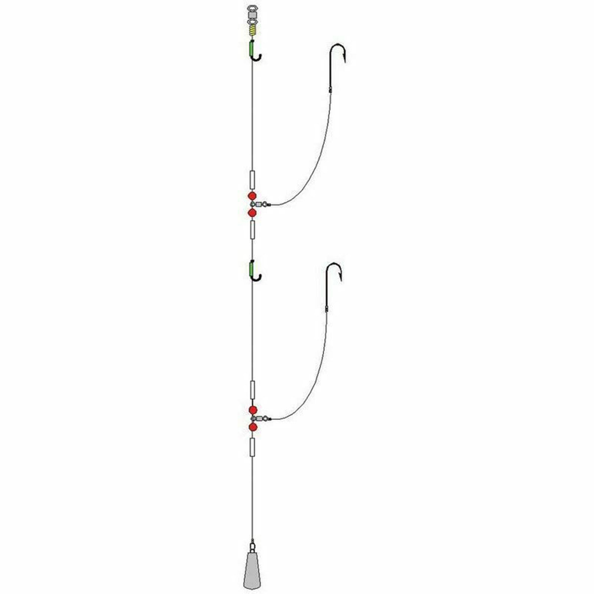 SKP TWO HOOK RIG