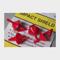 Breakaway Impact Shields 4 Pack Red