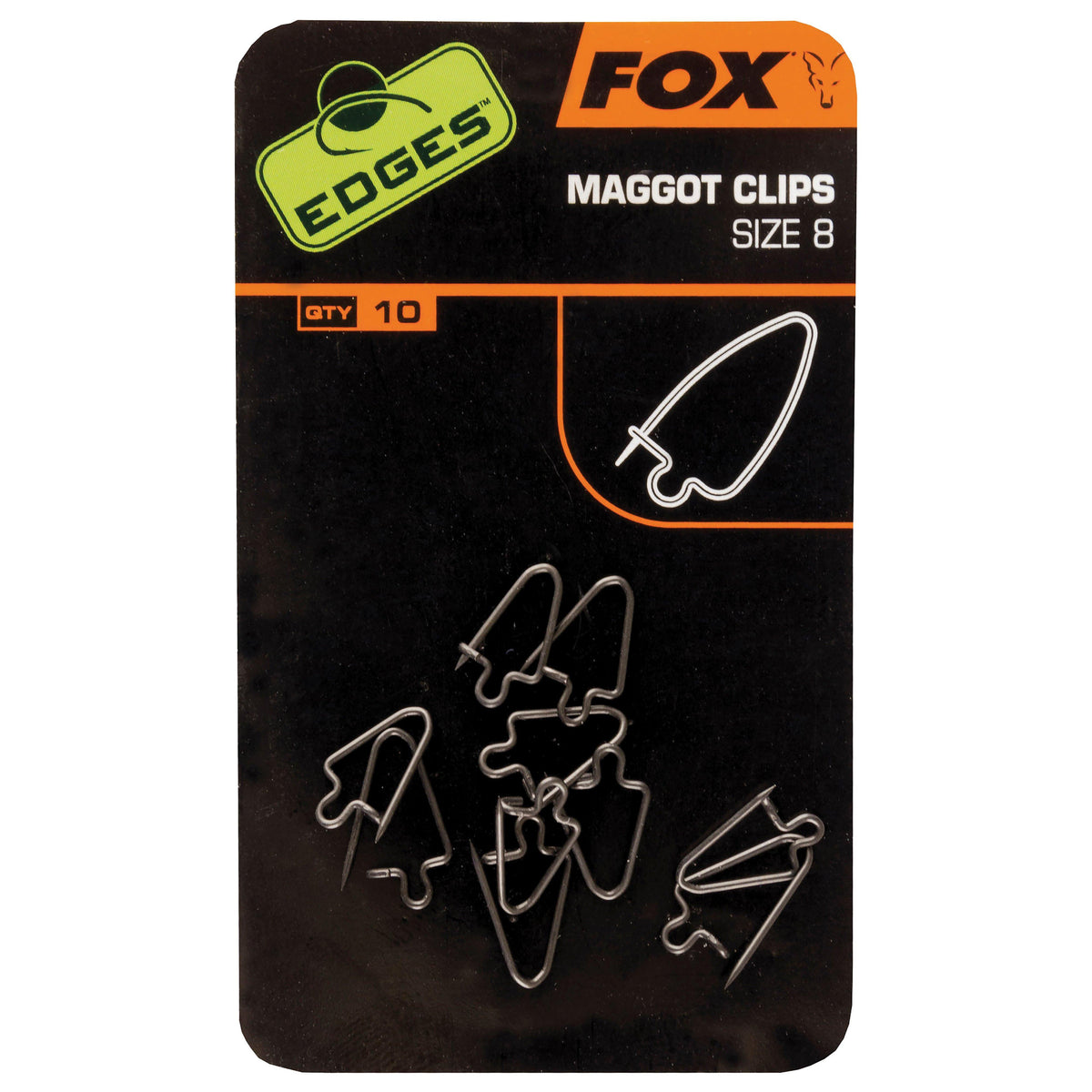 Edges Maggot Clips Size 8