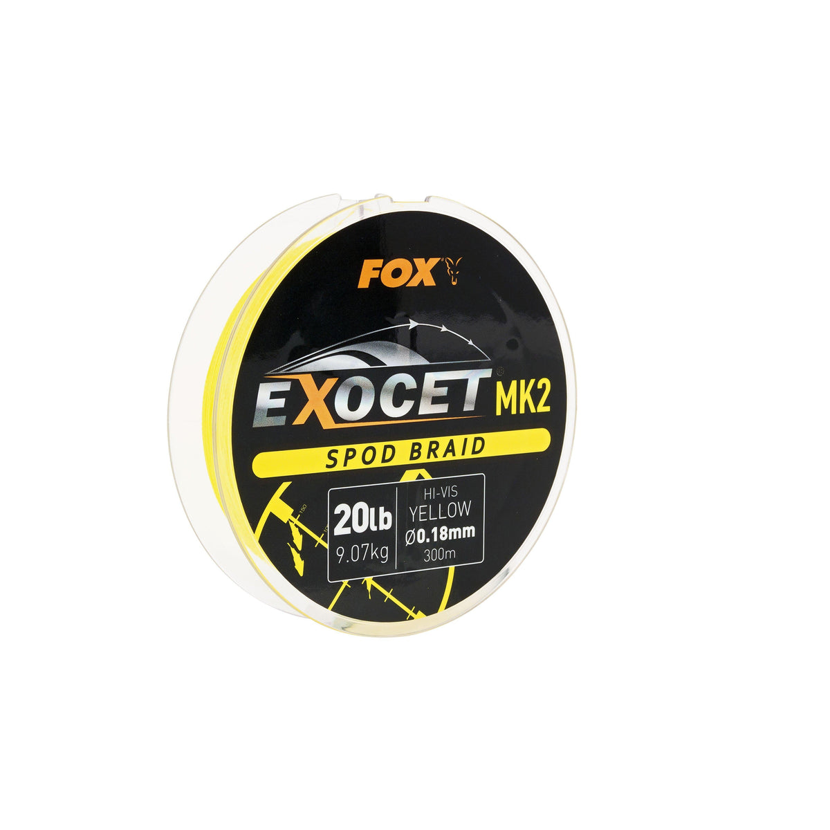 Exocet Spod Braid MK2 20lb Yellow