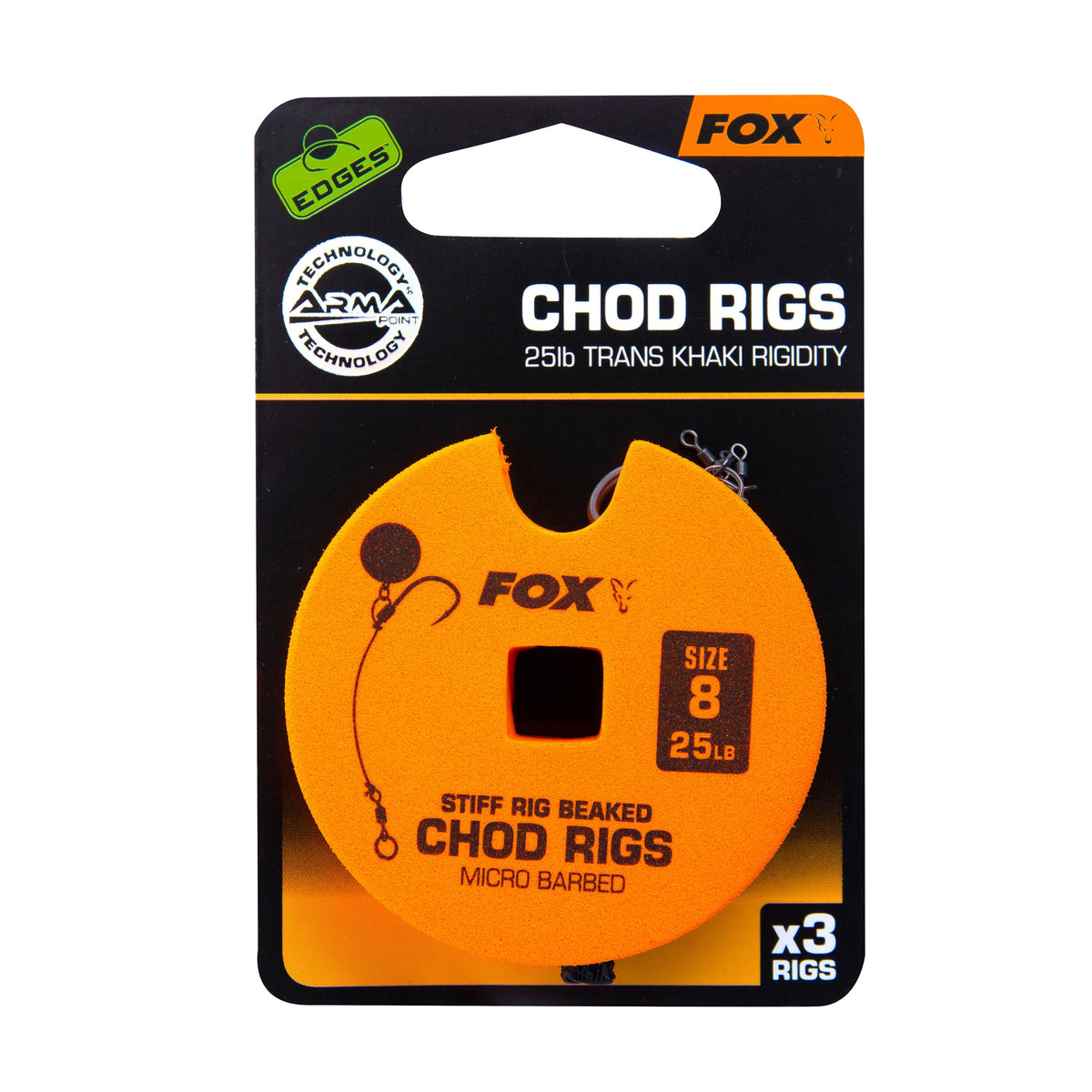 Stiff Chod Rig 25lb Size 8 Strd