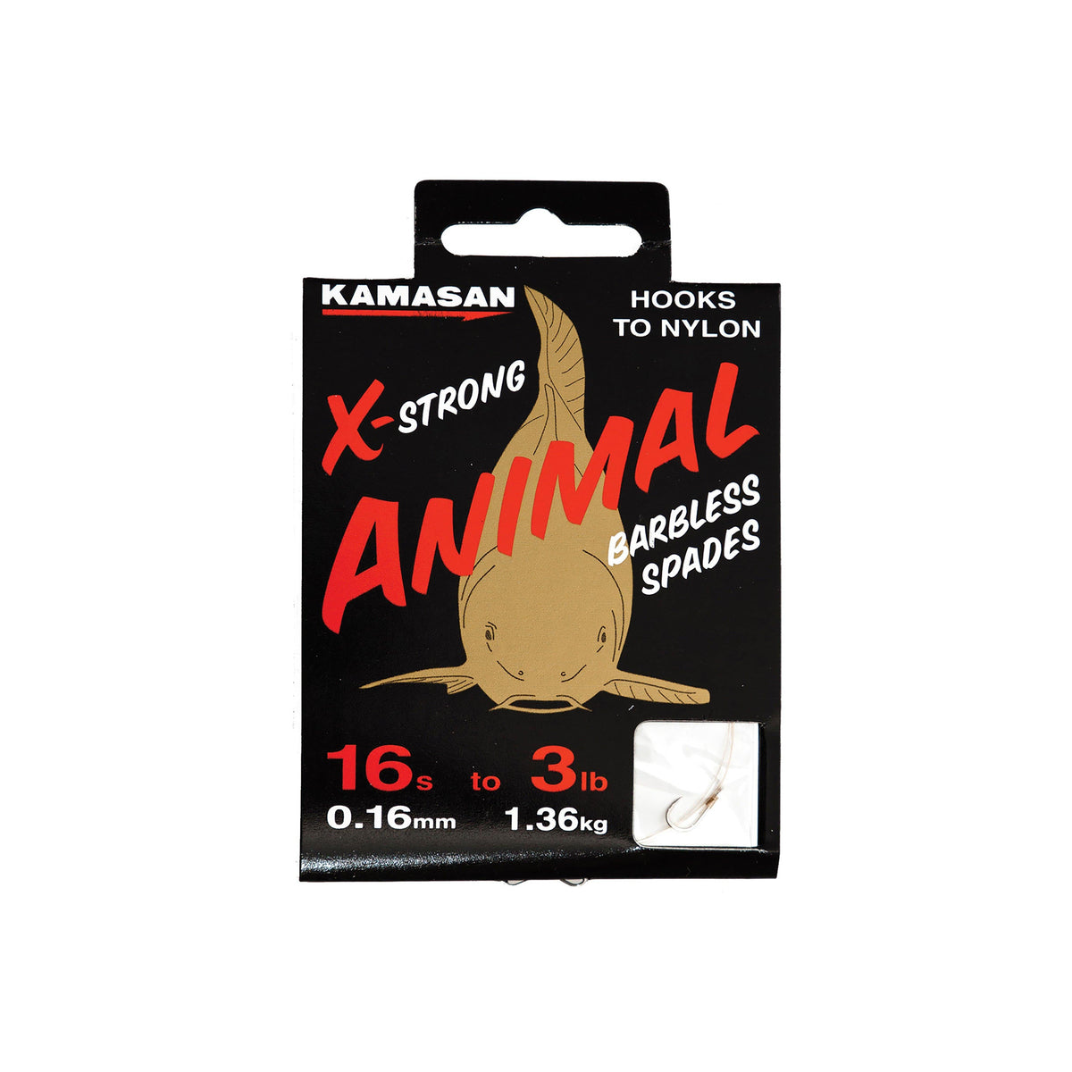 Animal Barbless Spades - Heavy (16 / 3lb)