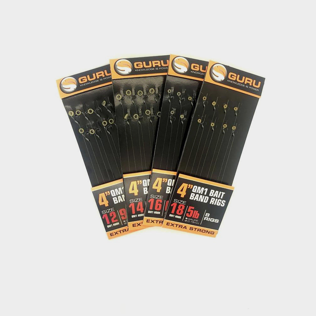 QM1 Bait Bands 4 Inch Size 12