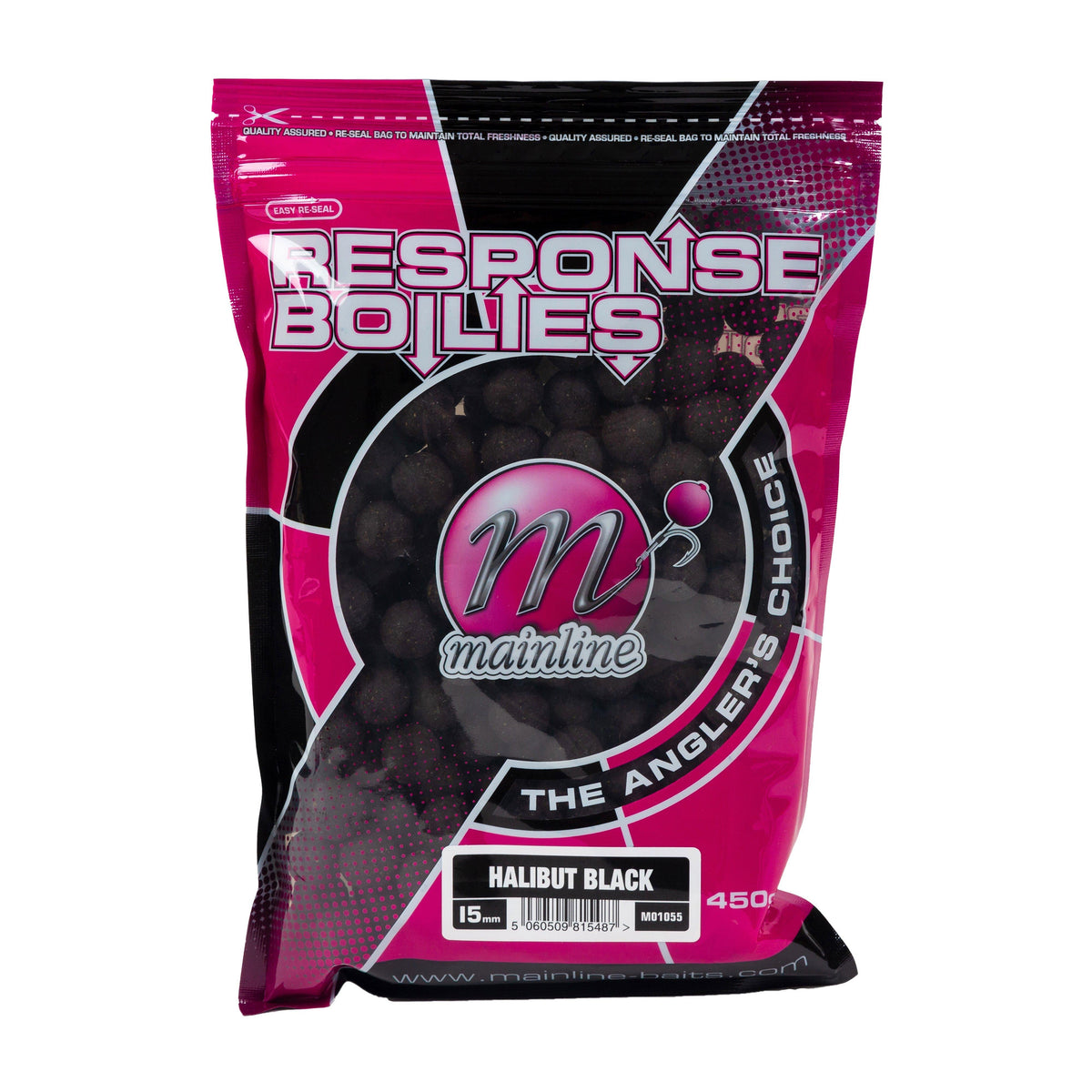 Mainline Response Halibut Black 15mm 450g