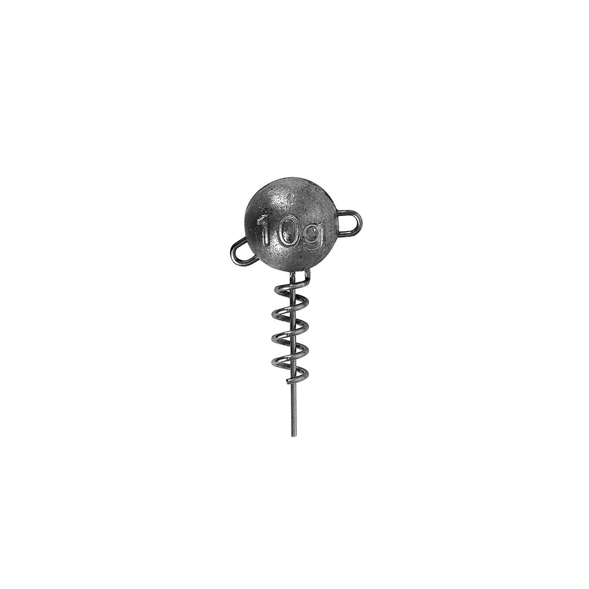 Corkscrew Rnd Jig Heads 10G X 3Pc