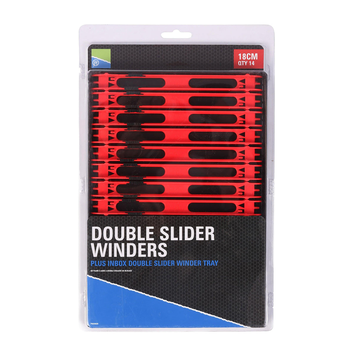 18Cm Tray Dbl Slider Winders