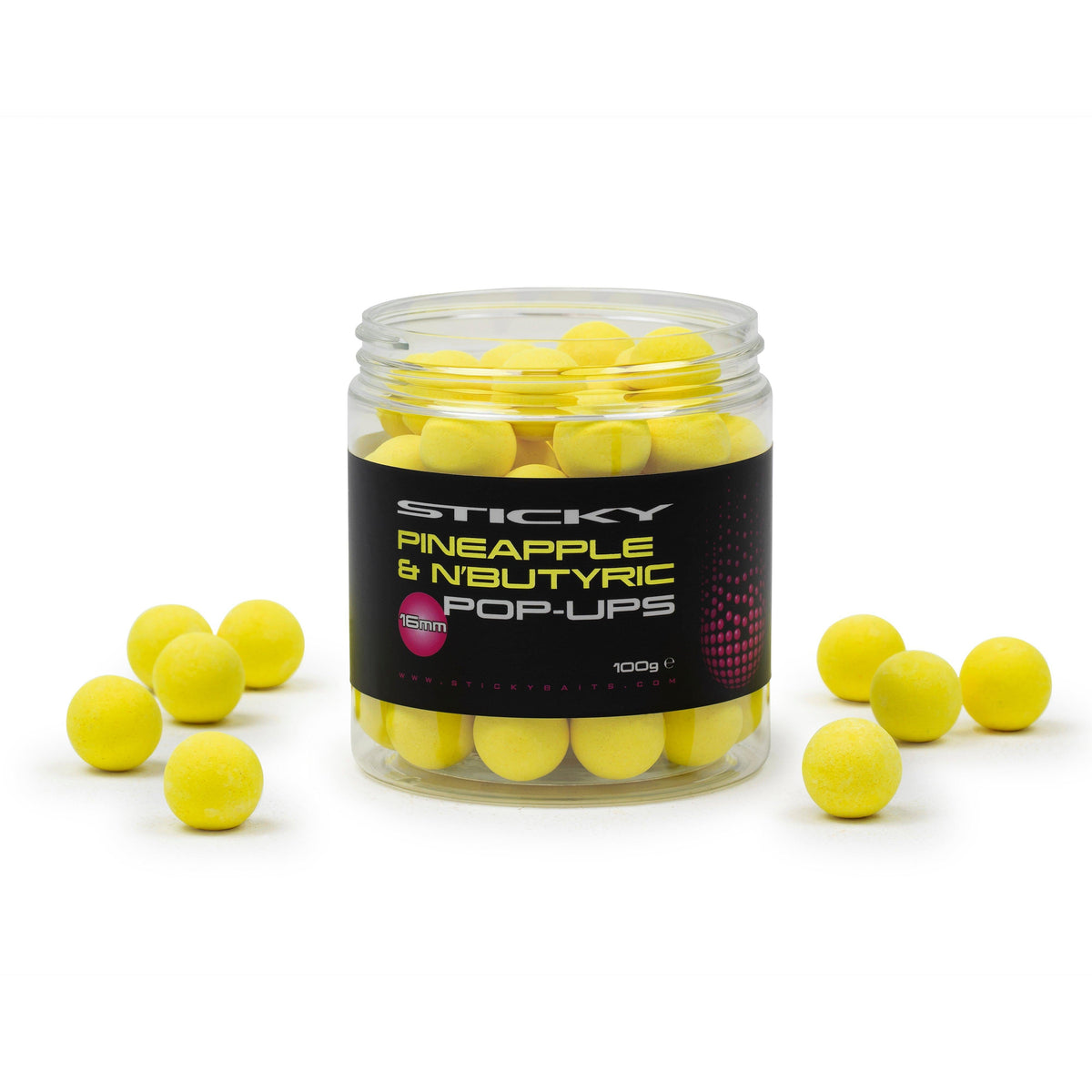 Hi-Attract Pop Ups in Pineapple and Nbutyric, 16mm