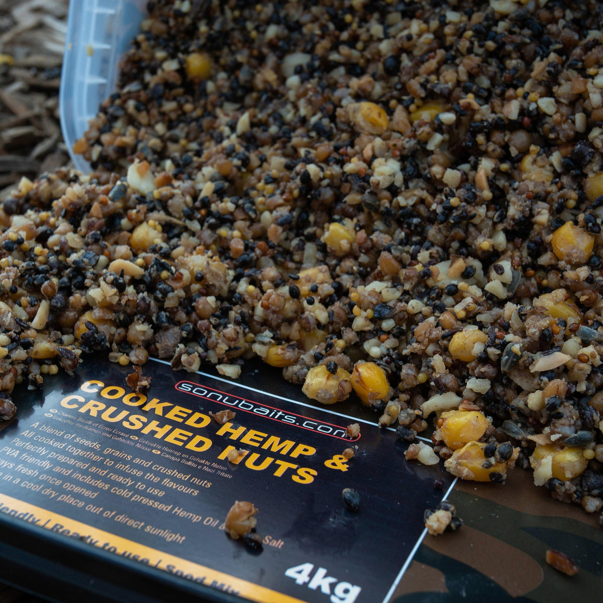 Cooked Hemp And Nutty Particles Spod Mix