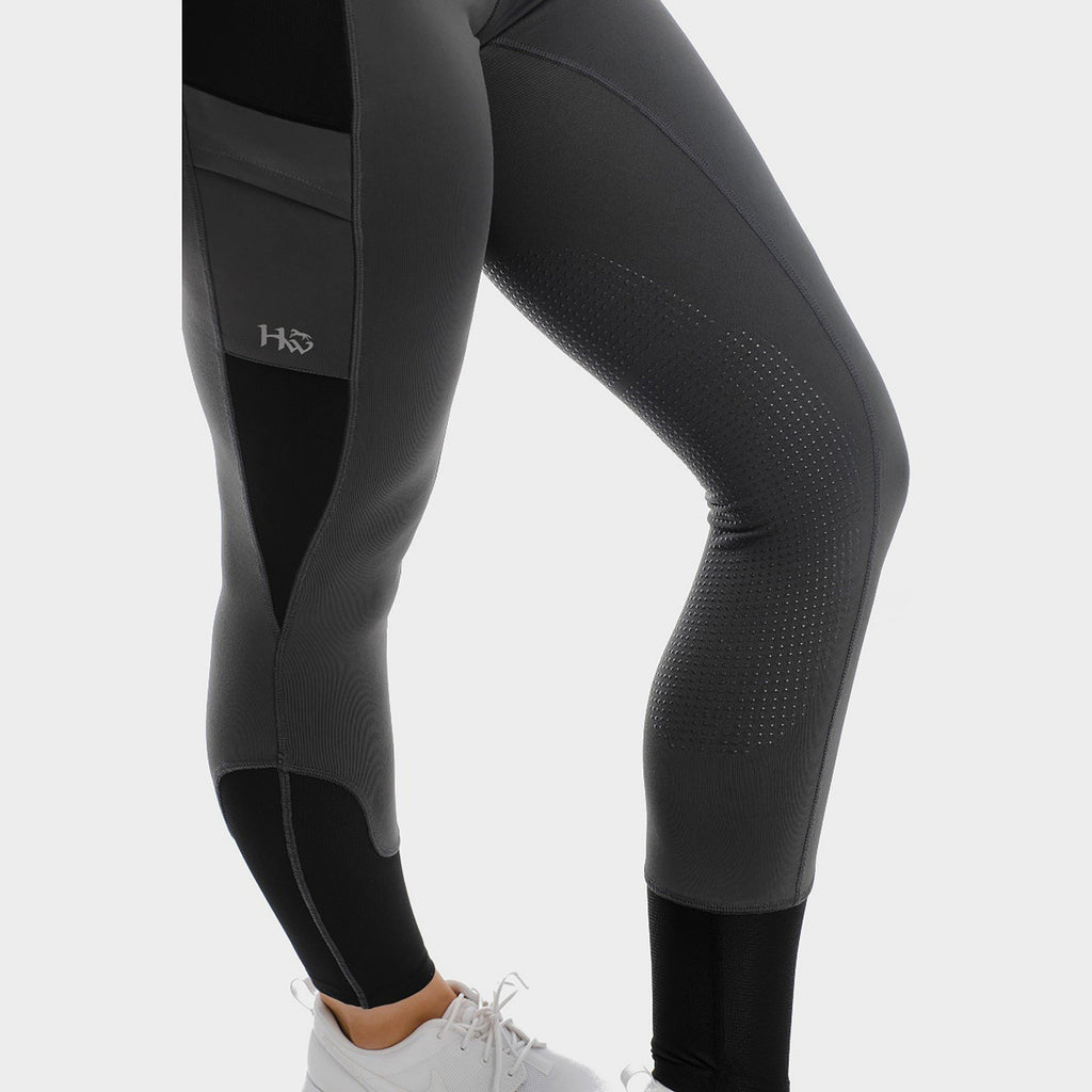 Women's Silicone Grip Riding Tights