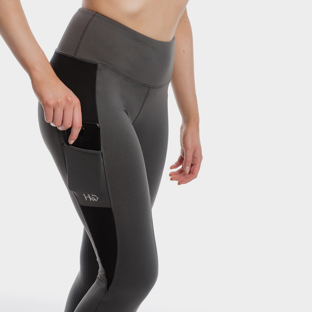 Women's Silicone Grip Riding Tights