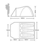 Avon 3 DLX Nightfall Tent
