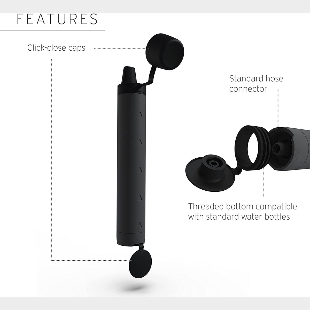 Peak Series Personal Filter Straw