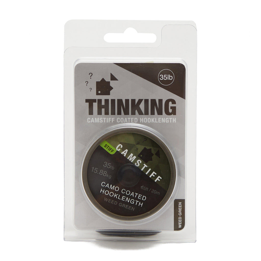 Camstiff Hooklength Camo Weed Green 35lb