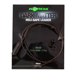 Dark Matter Heli-Safe Leader 30lb 50cm Weed