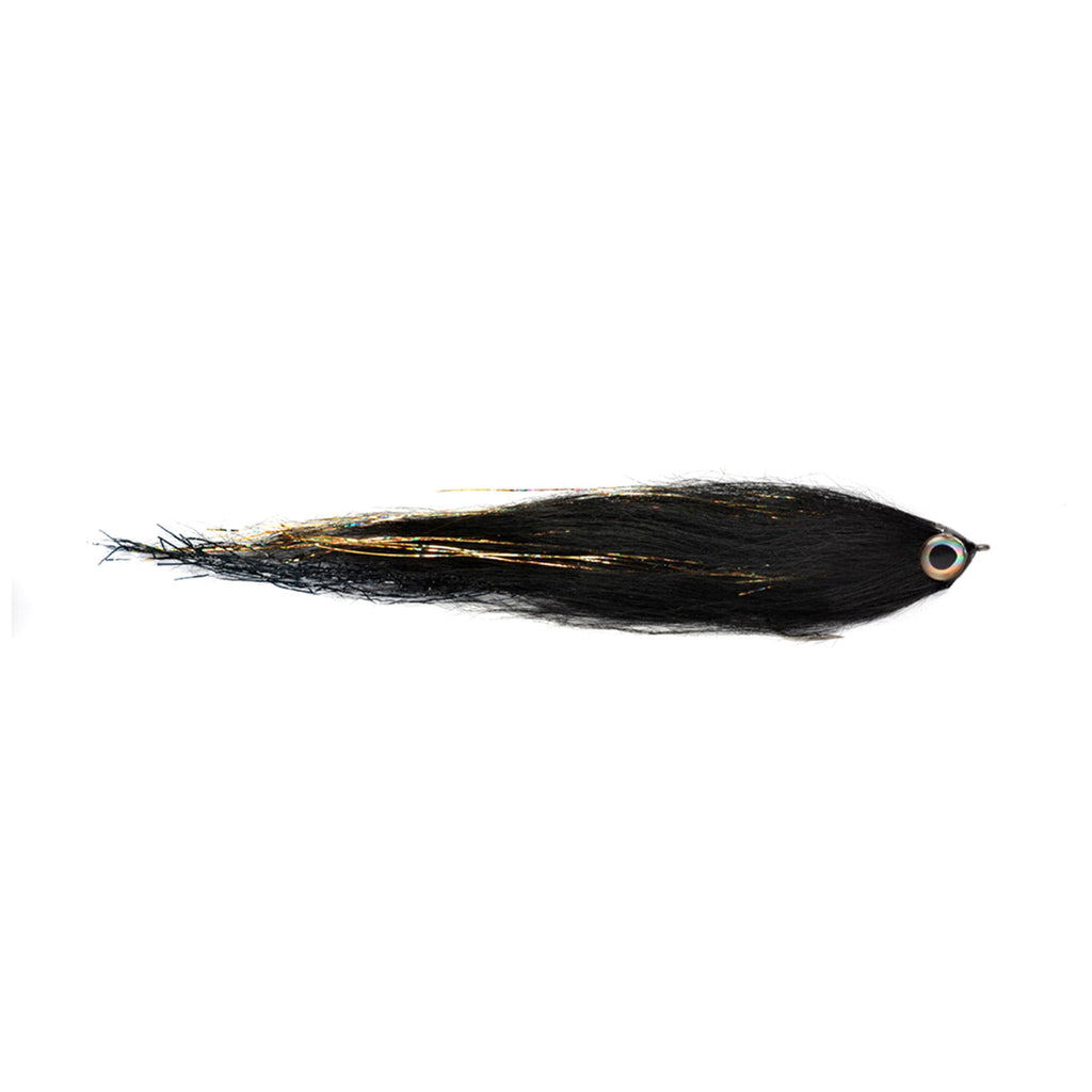 Black 'N Gold Streamer Size 6/0