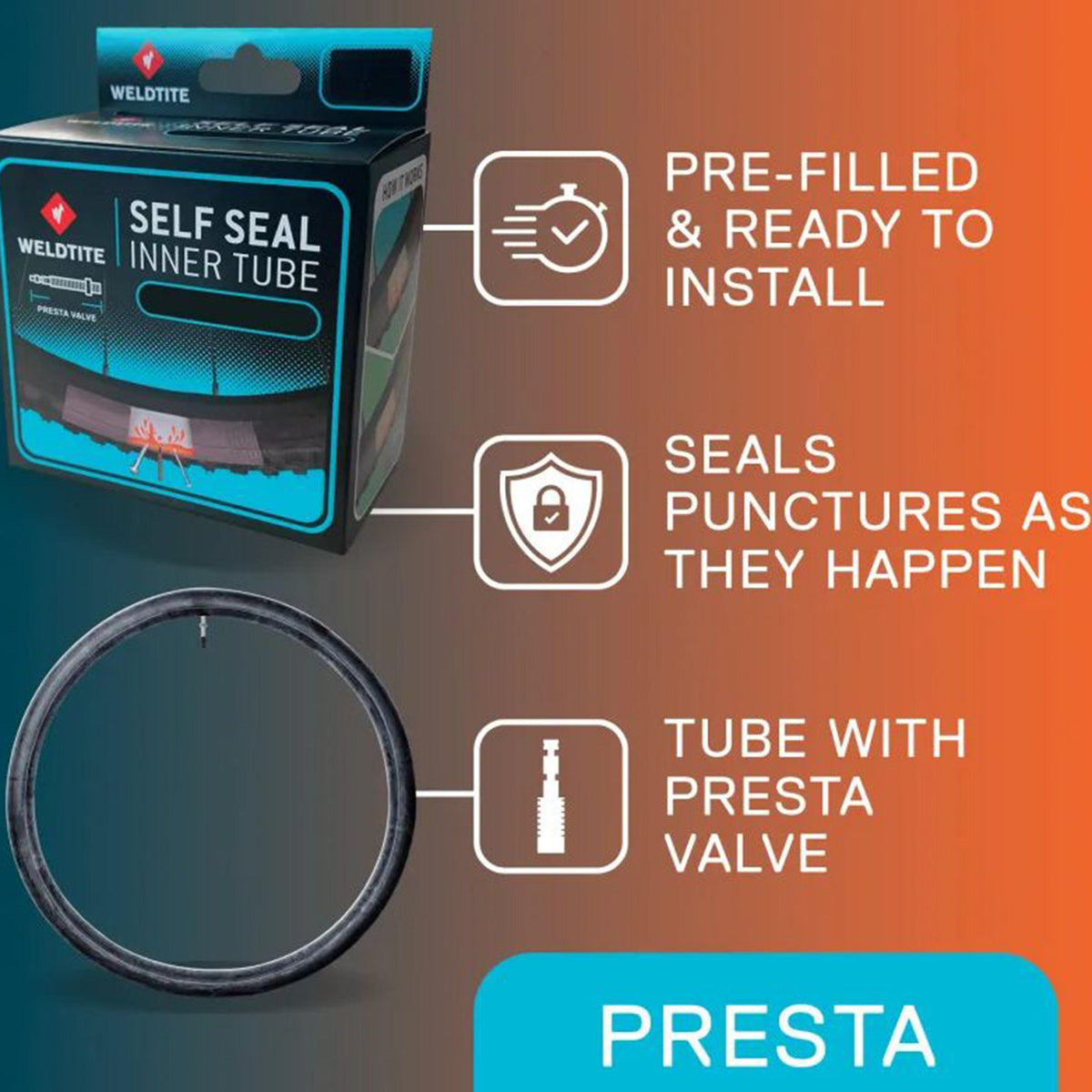 Self Seal Inner Tube 26 x 175.