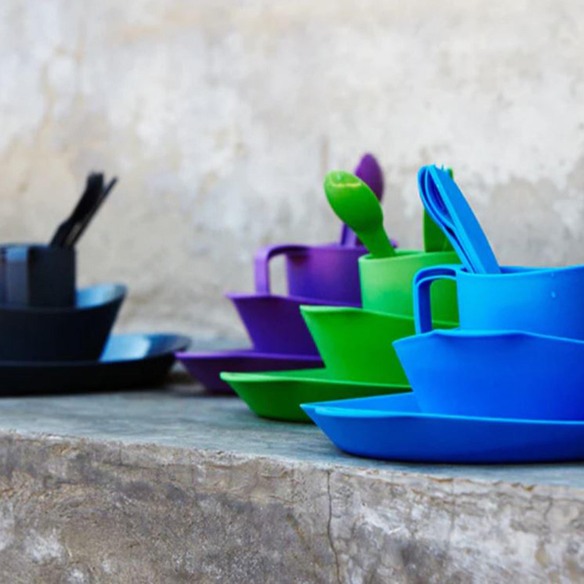 Ellipse Plastic Camping Bowl