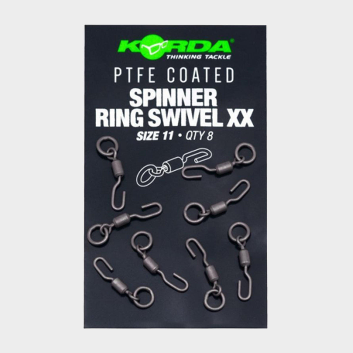 PTFE Coated Spinner Ring Swivel XX Size 11