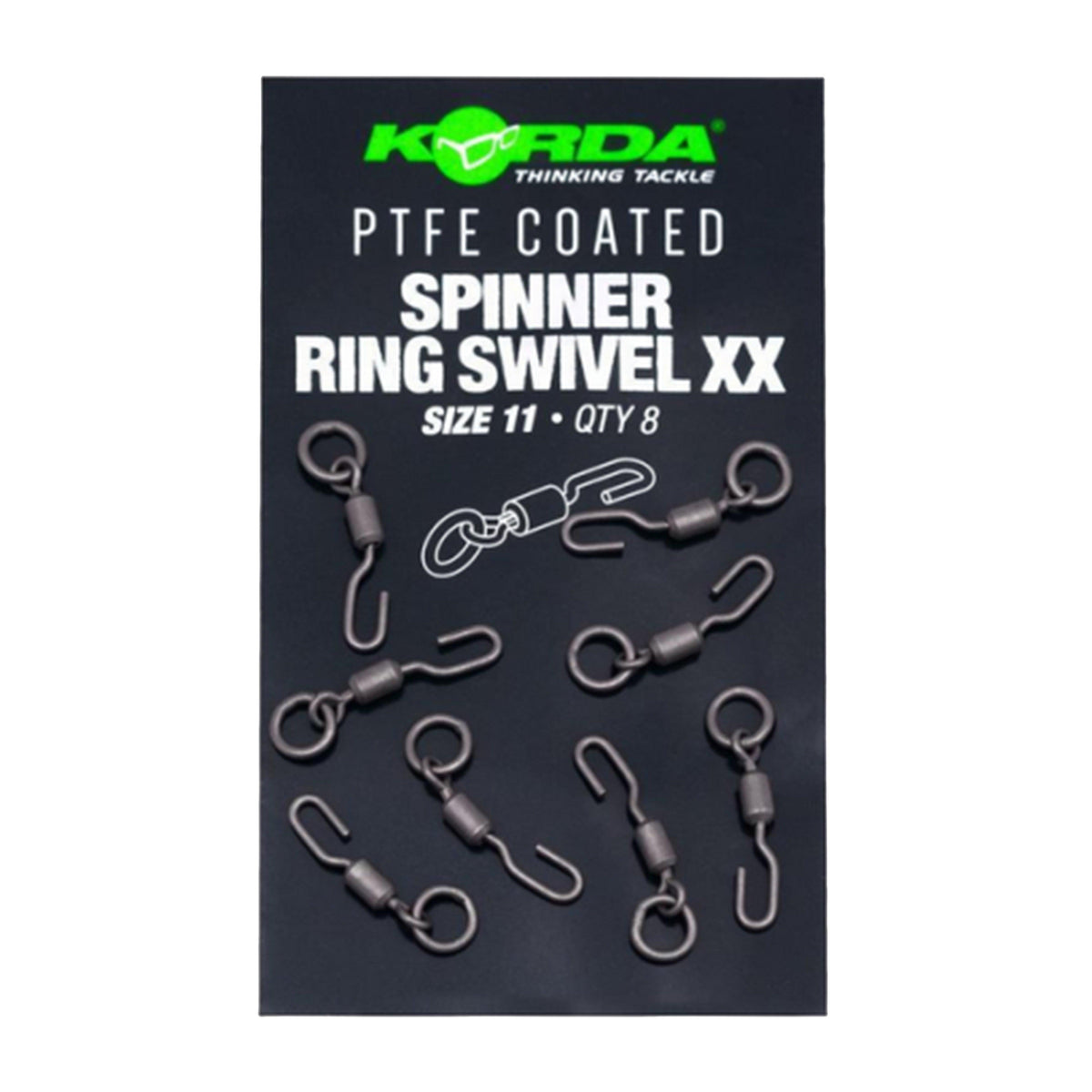 PTFE Coated Spinner Ring Swivel XX Size 11