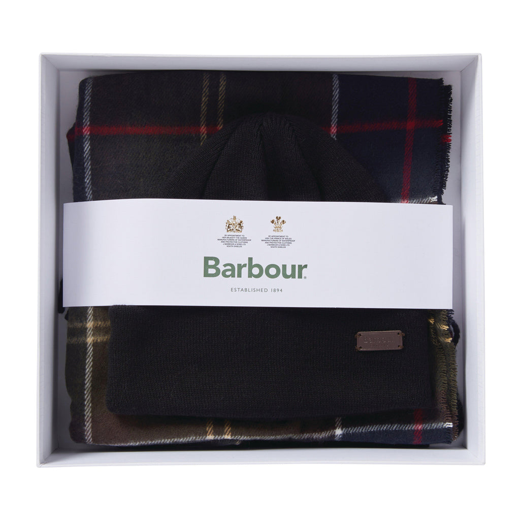 Mens Swinton Beanie & Galingale Scarf Gift Set Classic