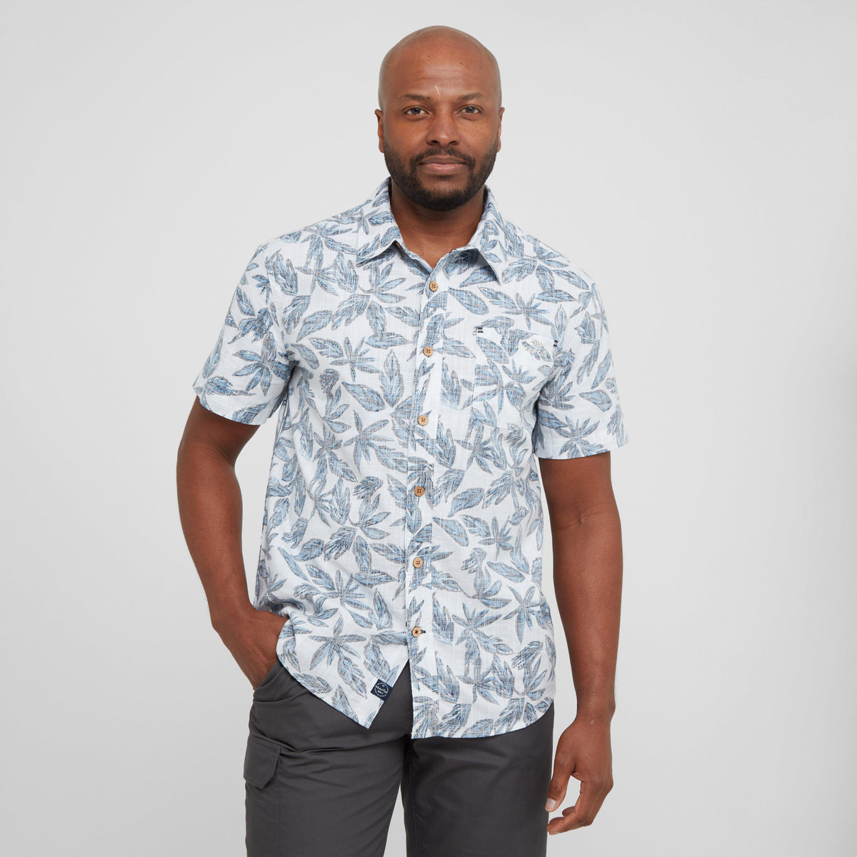 Men’s Palm Short Sleeved Shirt