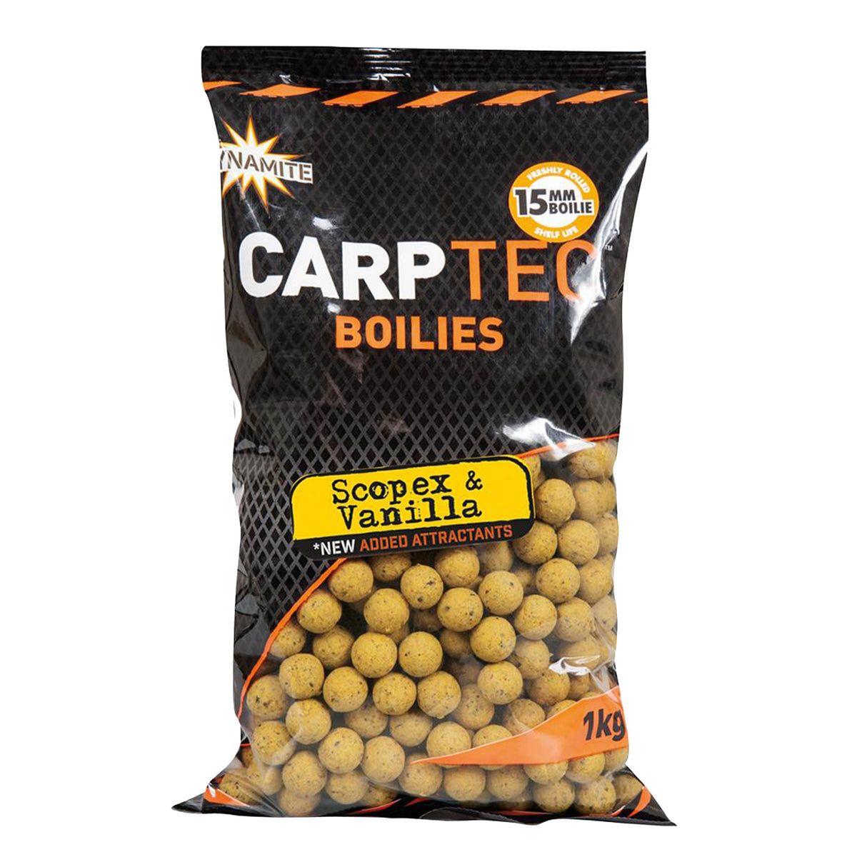 Carp-Tec Scopex & Vanilla Boilies 15mm 900g