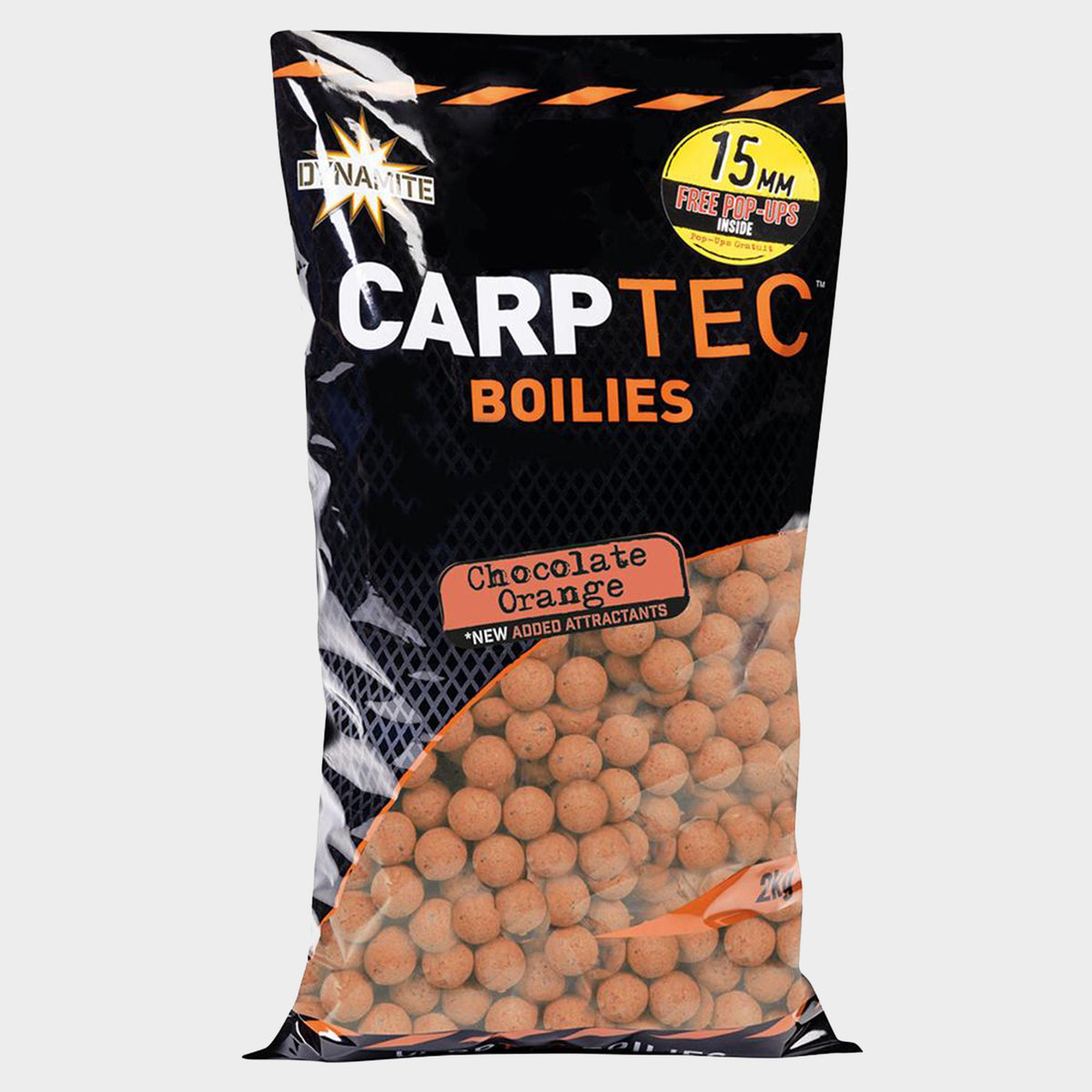 Carp-Tec Chocolate Orange Boilies 15mm 1.8kg