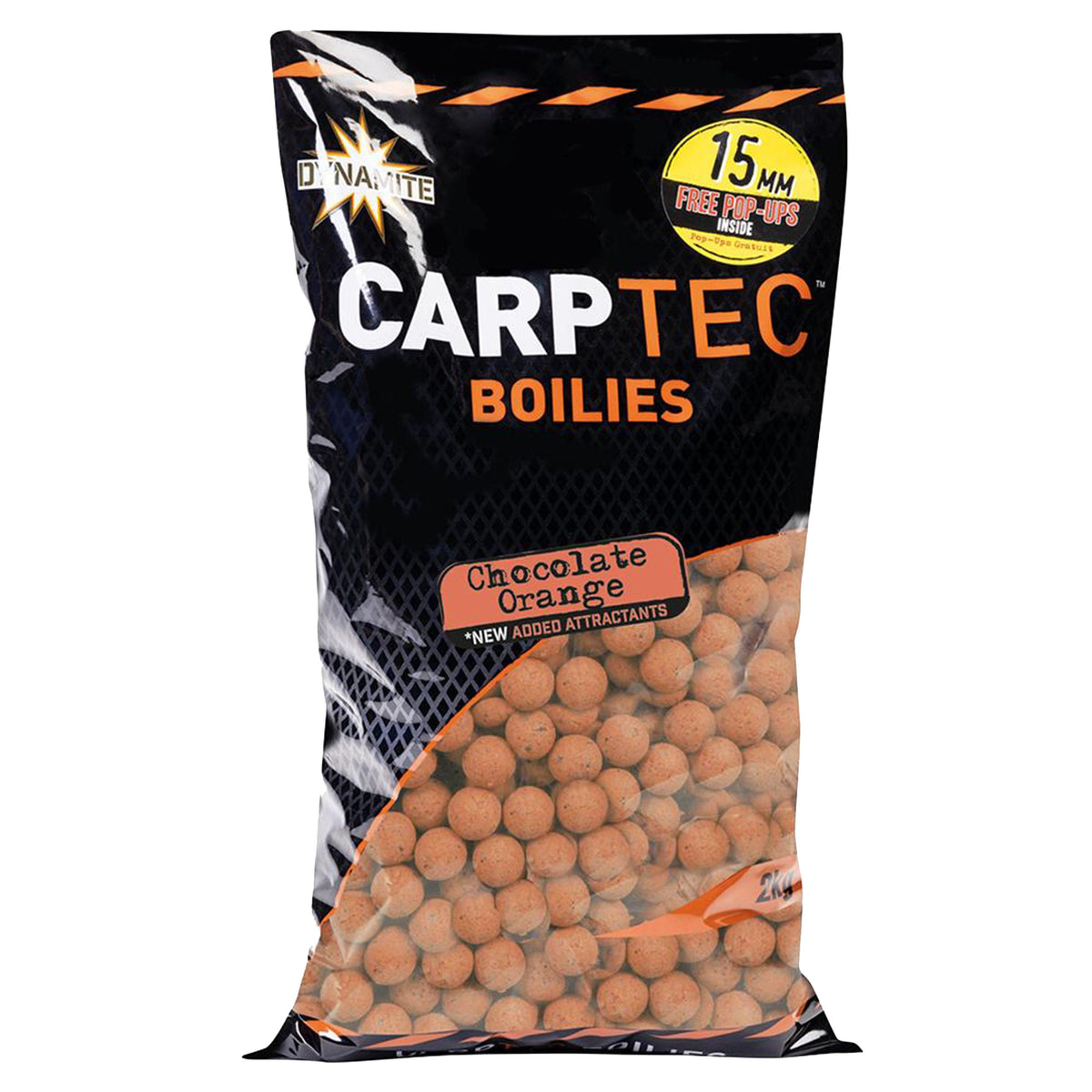 Carp-Tec Chocolate Orange Boilies 15mm 1.8kg