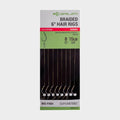 Big Fish Braided Hair Rigs 6” Size 8 Barbed