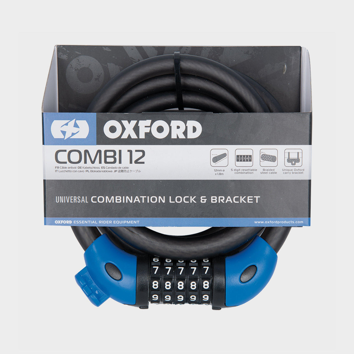 Cable Lock 12 (12mm x 1800mm)