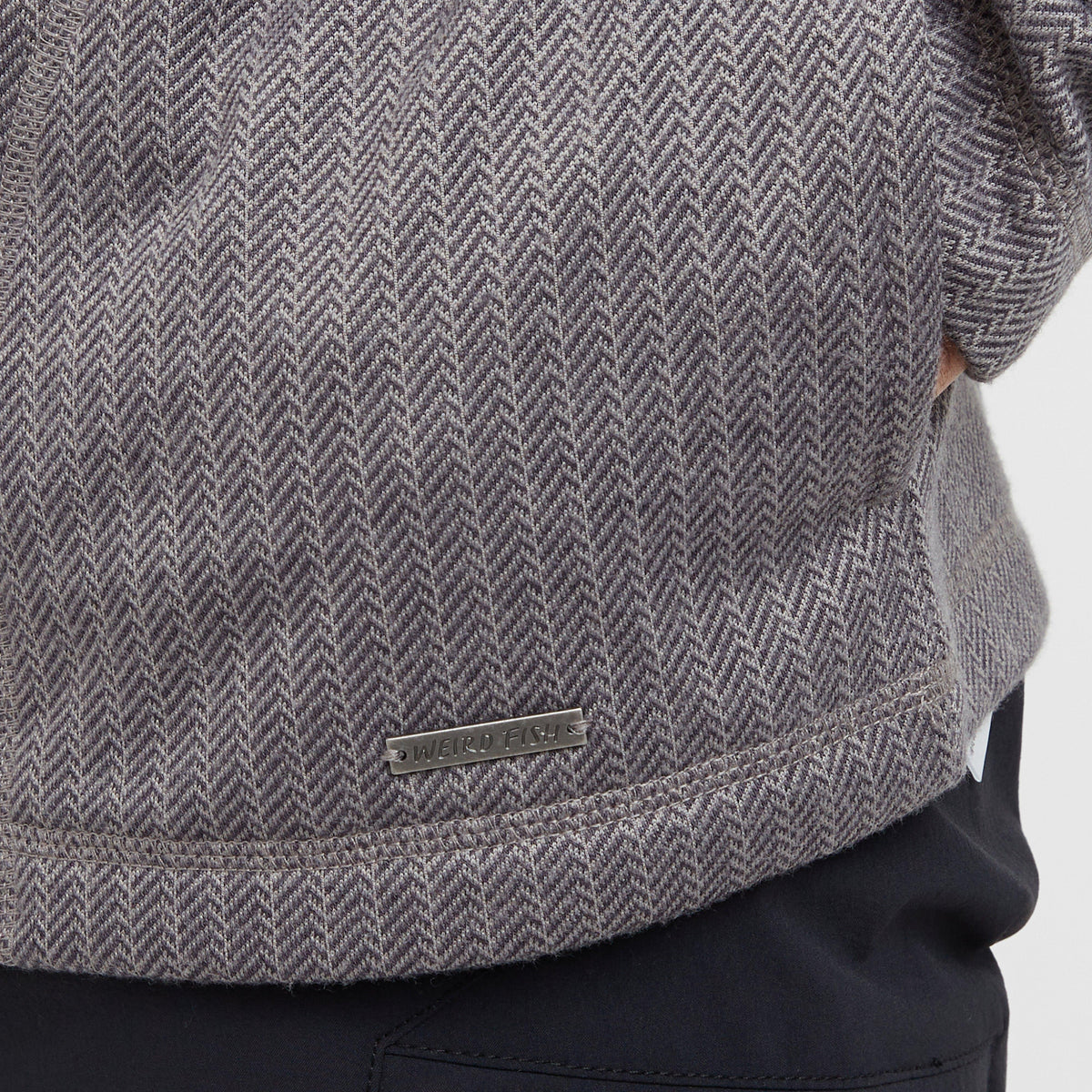 Men’s Sterling Herringbone 1/4 Zip Fleece