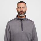 Men’s Sterling Herringbone 1/4 Zip Fleece