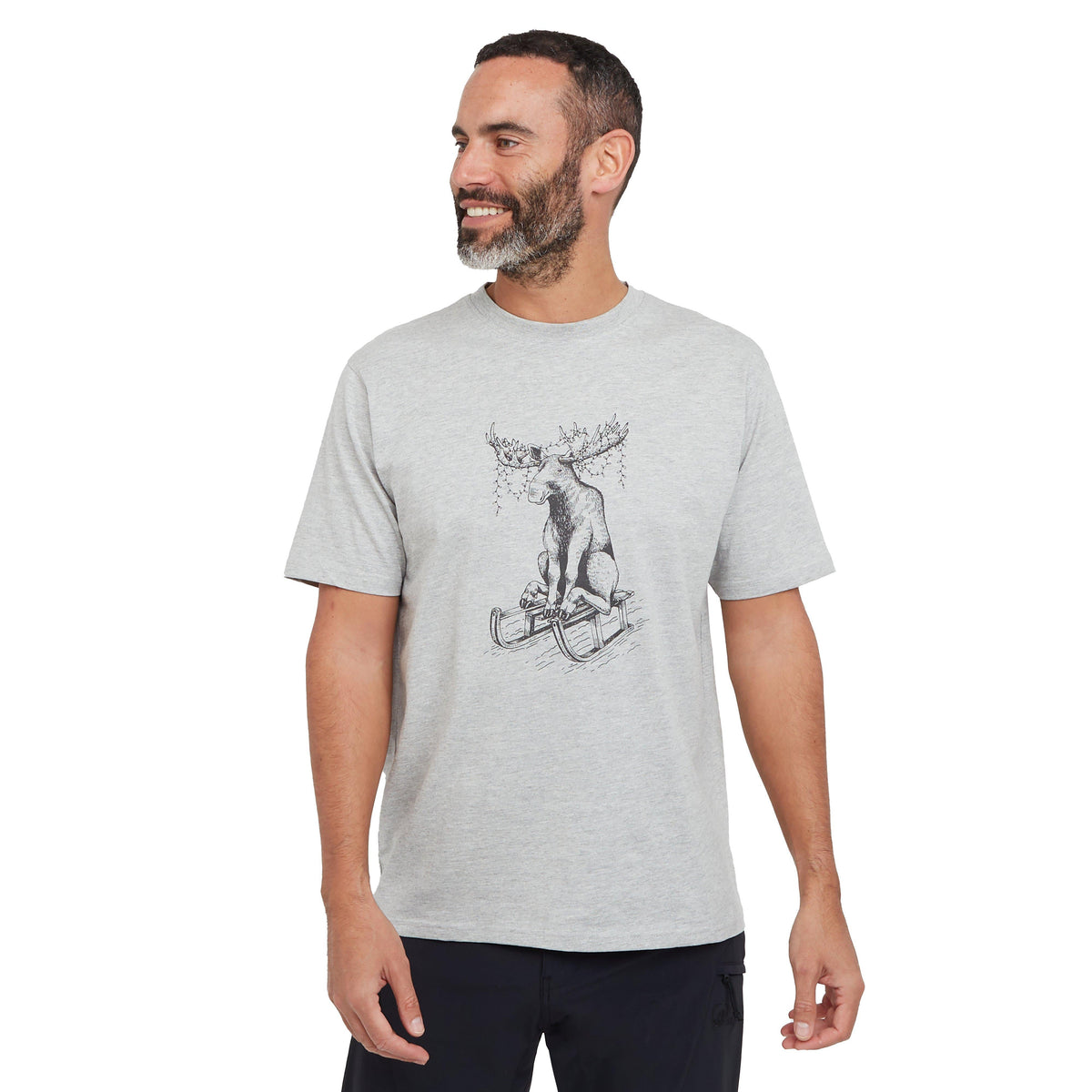 Men’s Moose Sleigh T-Shirt