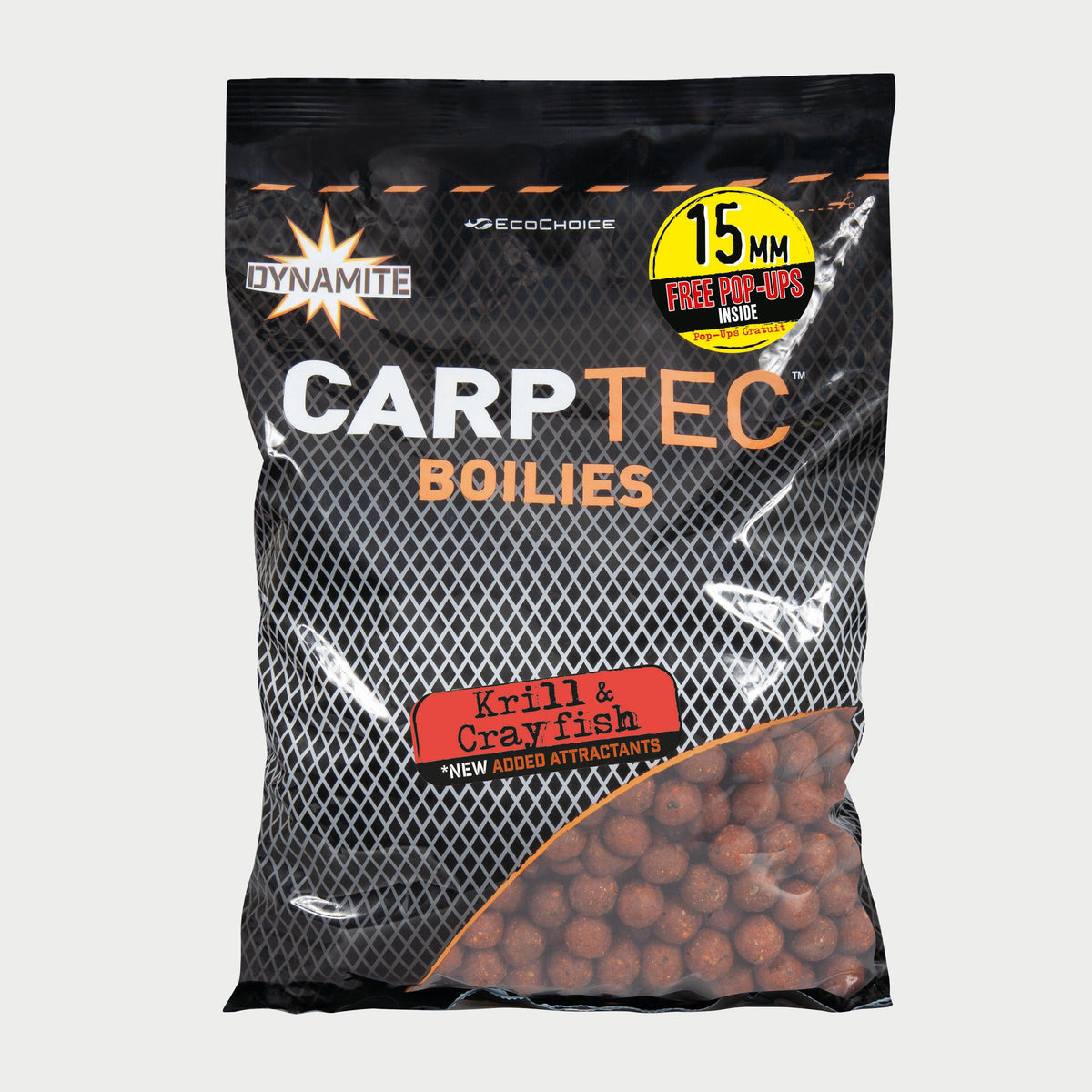 Carp-Tec Krill & Crayfish Boilies 15mm 1.8kg