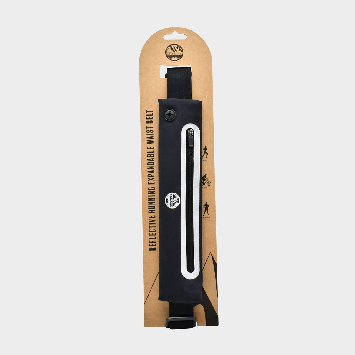Reflective Running Expandable Waist Belt