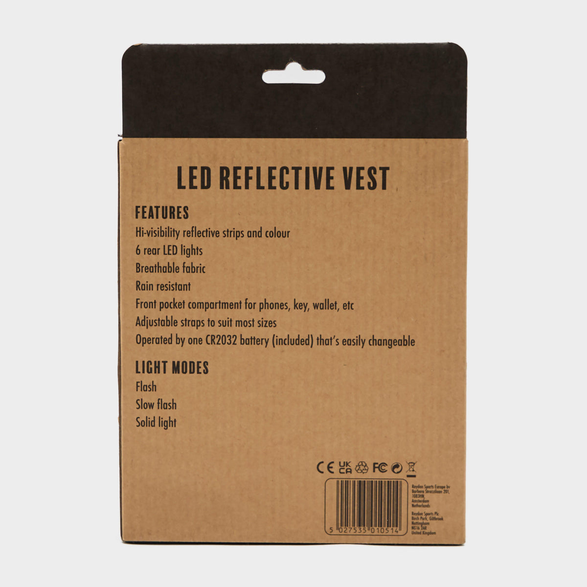 LED Reflective Sport Vest