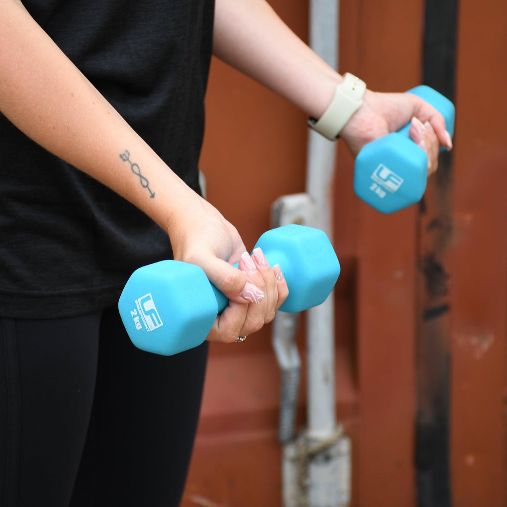 Hex Dumbbells Pair 2kg