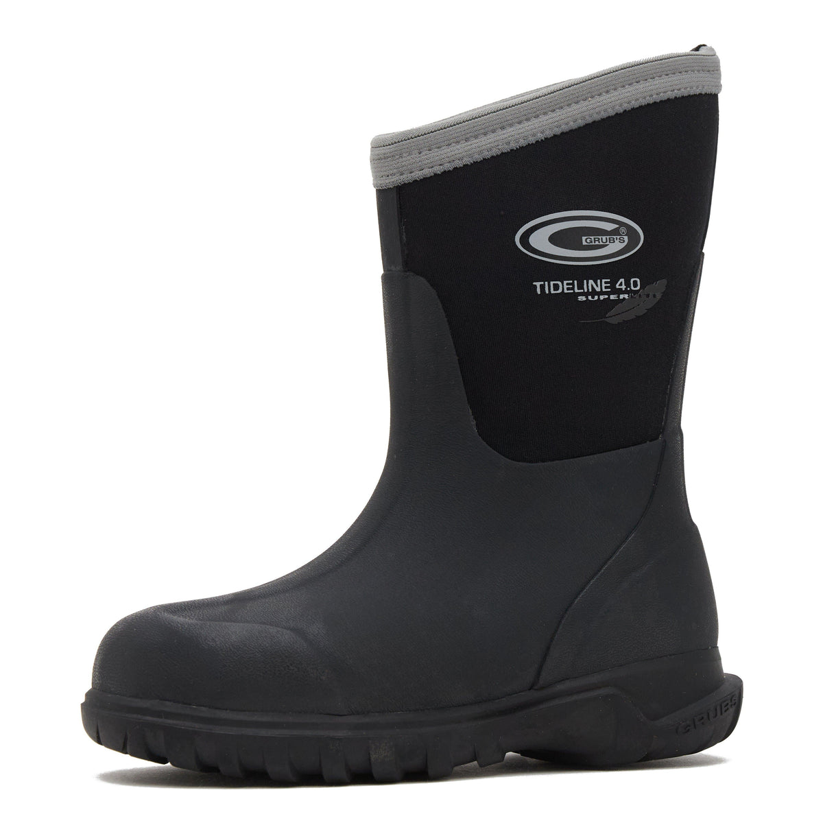 Kids Tideline Boots Black/Charcoal