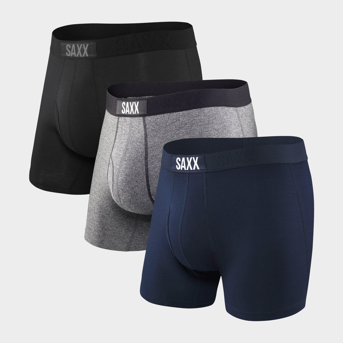 Men's Ultra Soft Boxer Shorts Pack of Three
