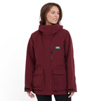 Womens Rhea Jacket Winter Berry