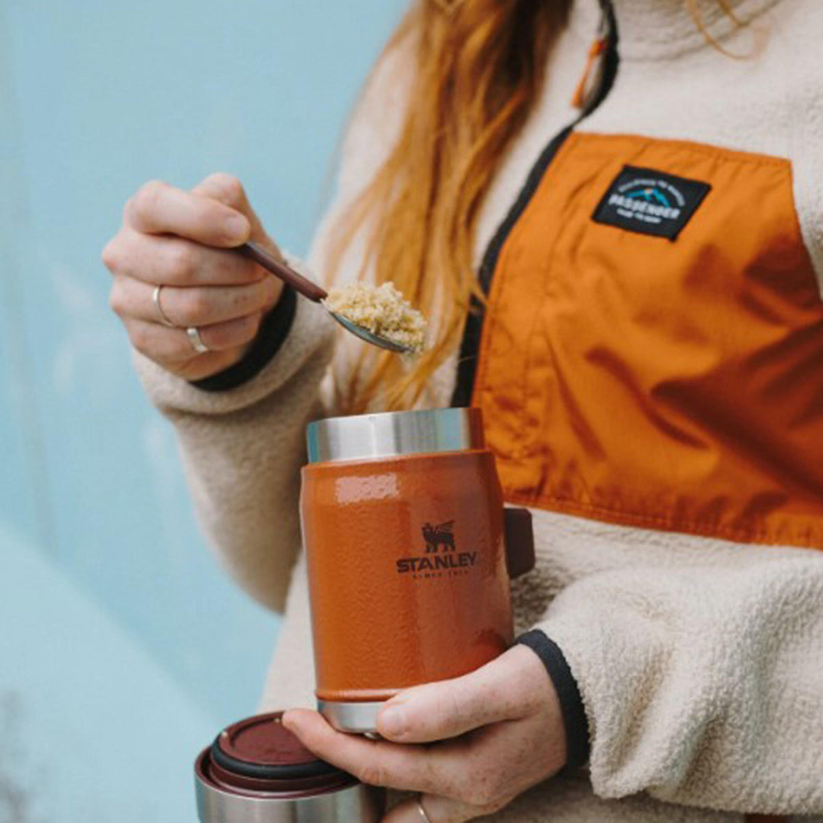 Classic Legendary Food Jar & Spork 0.4L