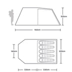 Refurbished Rydal 500 5 Person Tent