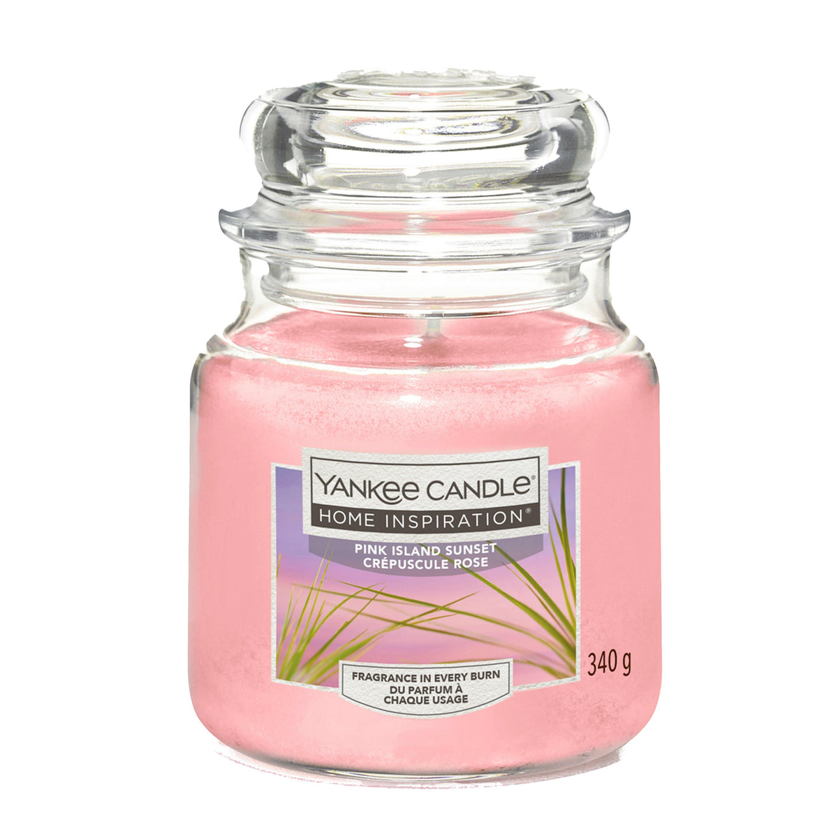 Pink Island Sunset Medium Jar