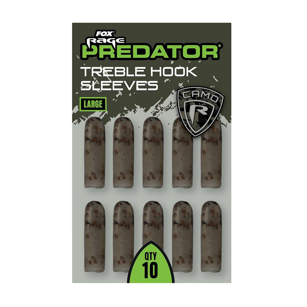 Predator Camo Treble Hook Sleeves