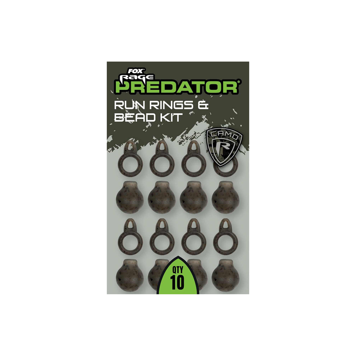 Predator Camouflage Run Rings & Bead Kit