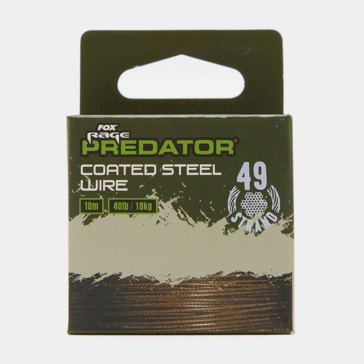 Predator 49-Strand Coated Steel Wire 10m 40lb
