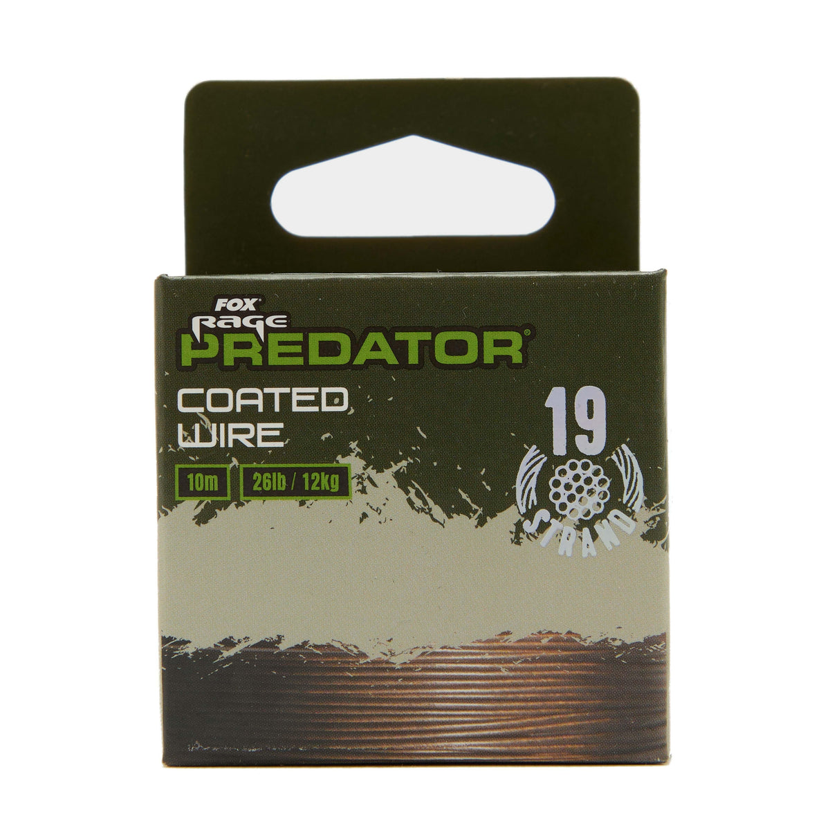 Predator 19-Strand Coated Wire 10m 26lb