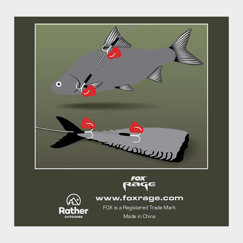 Predator Twin Treble Trace 52cm Size 8 Barbed