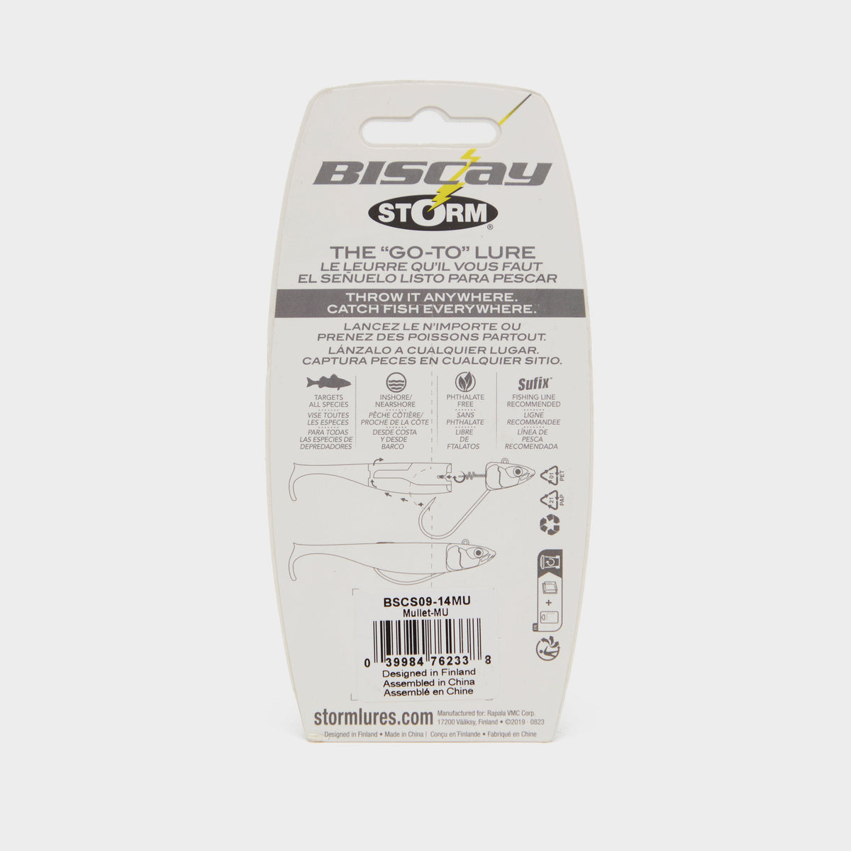 360GT Biscay Shad Mounted Mullet 2 Pack